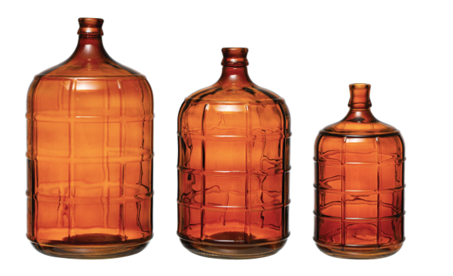 Glass Bottle Amber Color