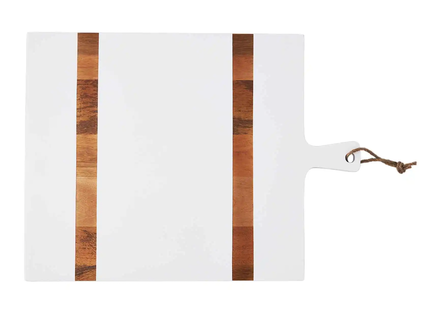 Wood Square White Board