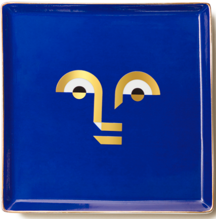 Ceramic Tray Apollo Blue
