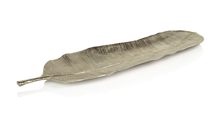 Musa Aluminum Banana Leaf Tray-Large