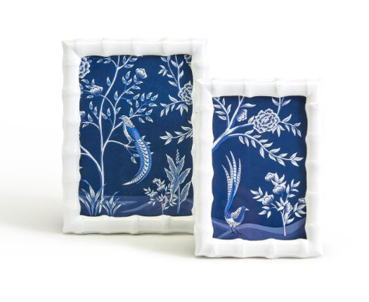 Aviary  High Gloss Faux Bamboo Photo Frames L