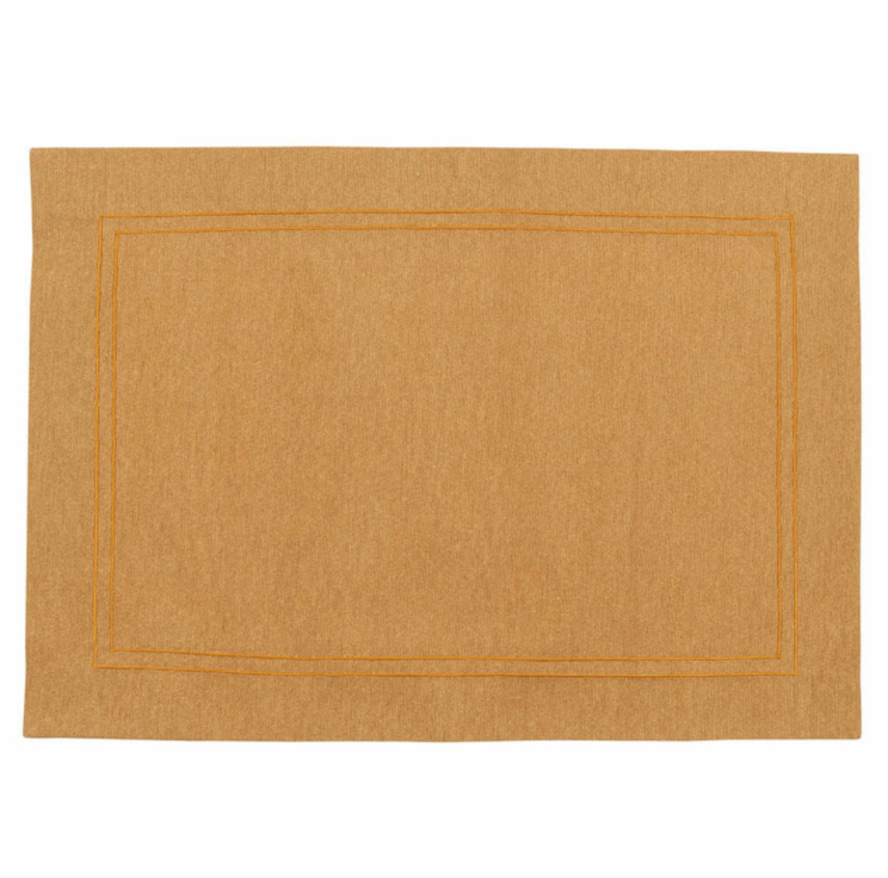 Rectangular Waterproof Placemat Caramel with Caramel
