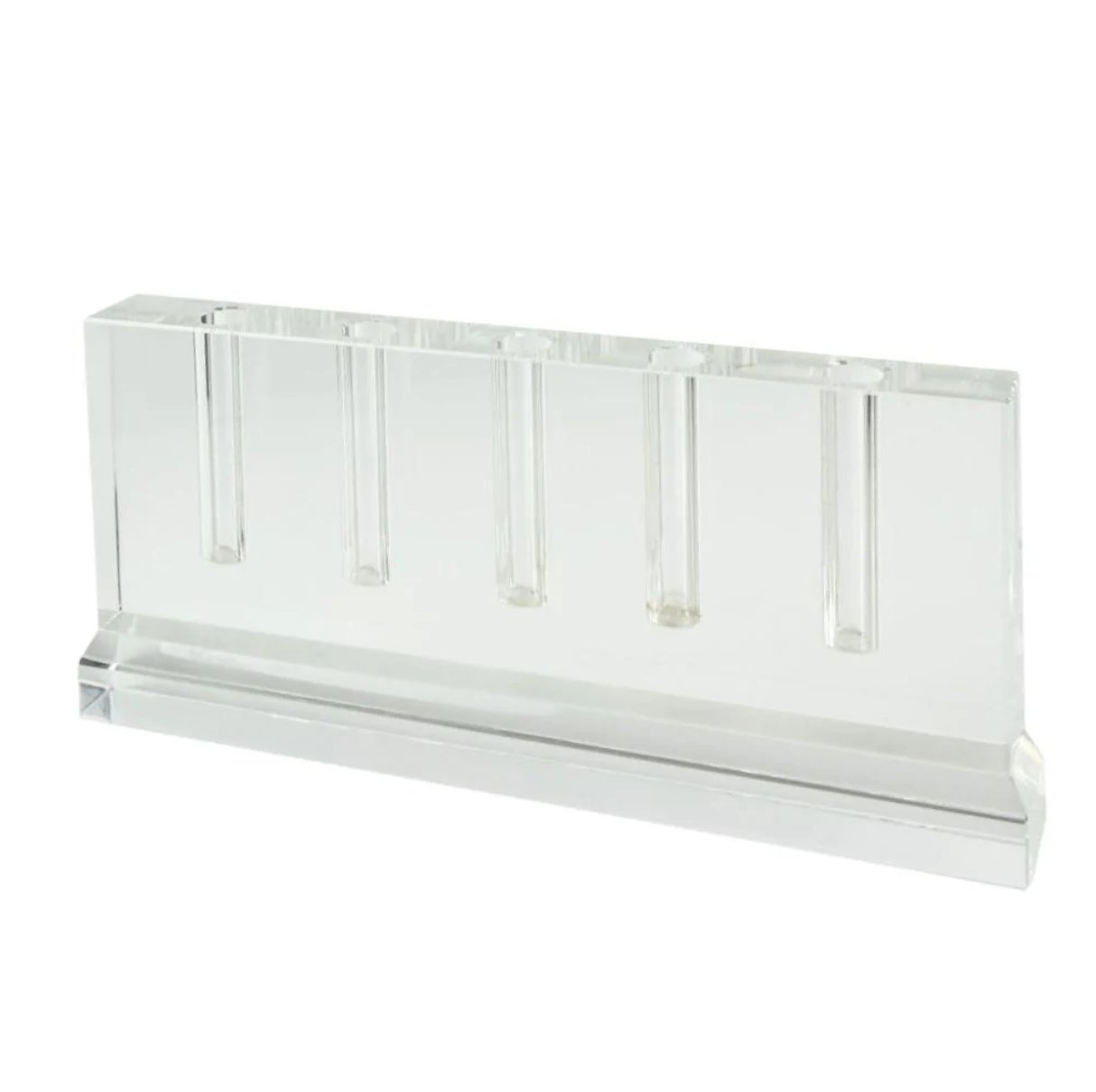 Crystal 5-Hole Bud Vase