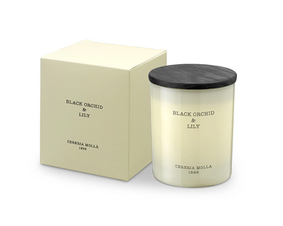 Black Orchid & Lily Ivory Premium Candle