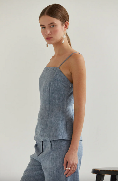 Helen Tone Linen Blue Set