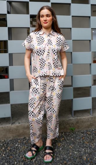Mario Rubber Waist Pants