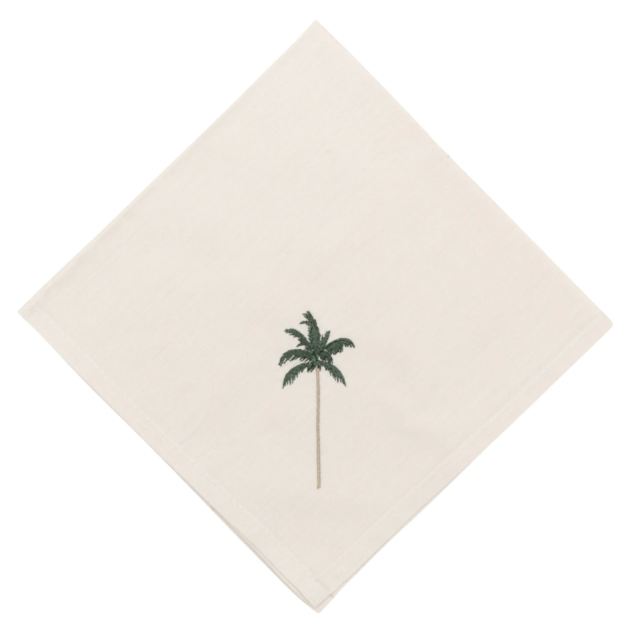 Napkin Beige Palmtree
