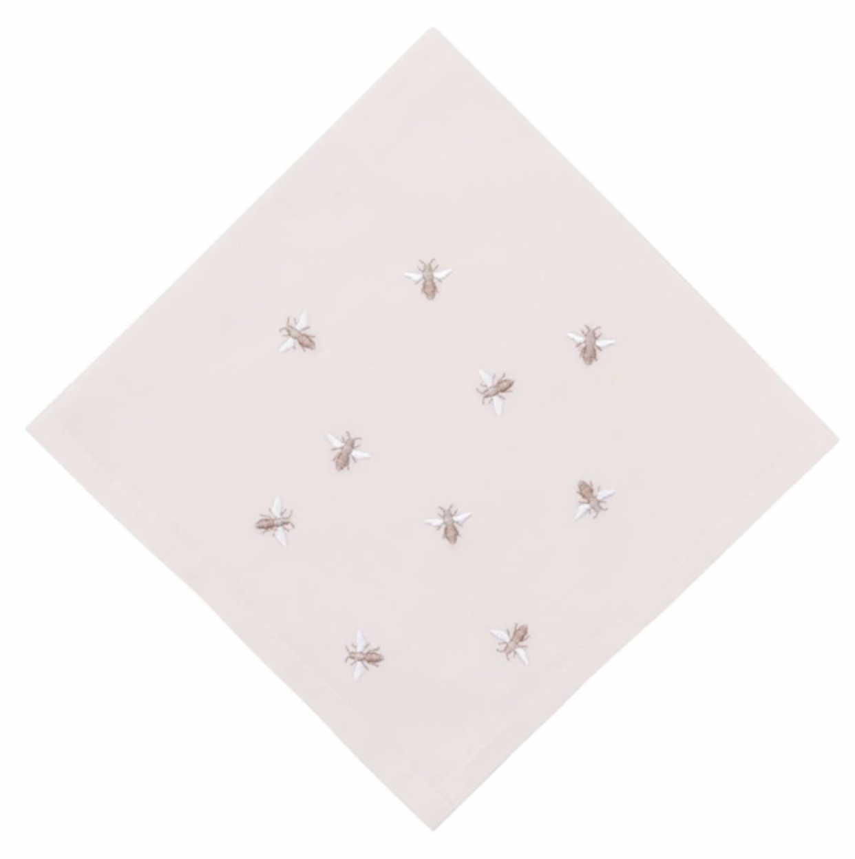 Napkin Beige Small Bees