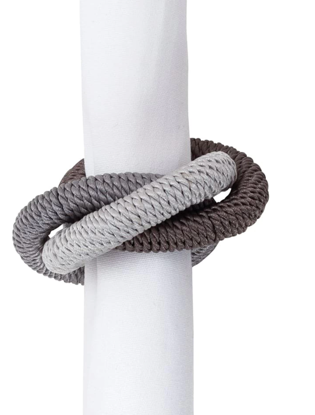 Napkin Ring Triplicare - Grey