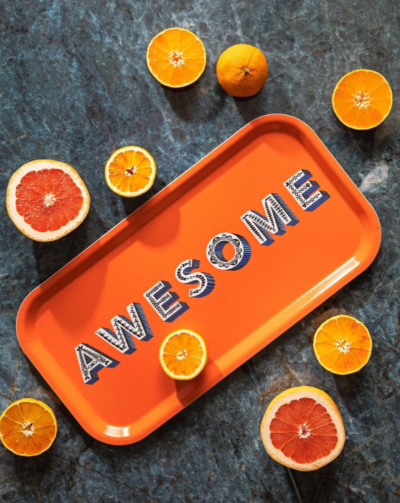 Awesome Orange Tray