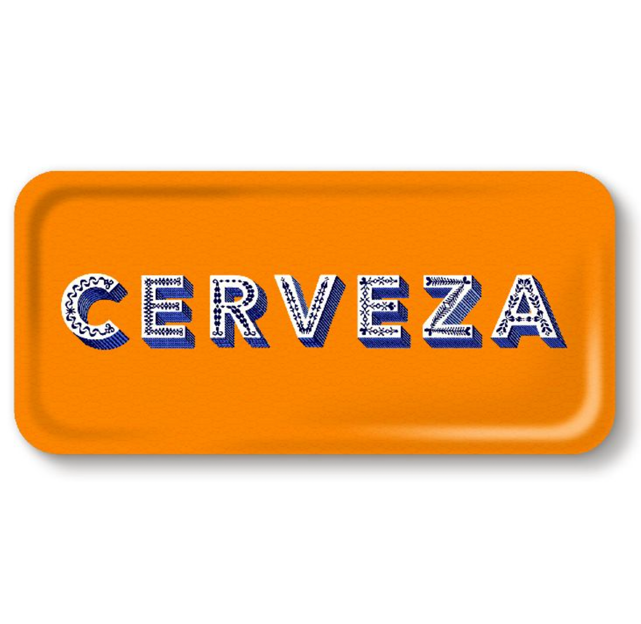 Cerveza Satsuma Orange Tray