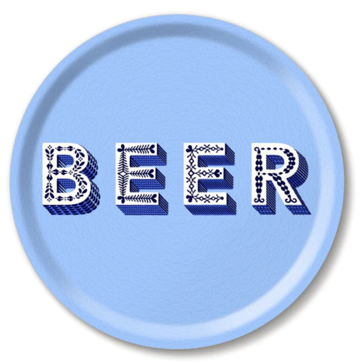 Beer Blue Tray
