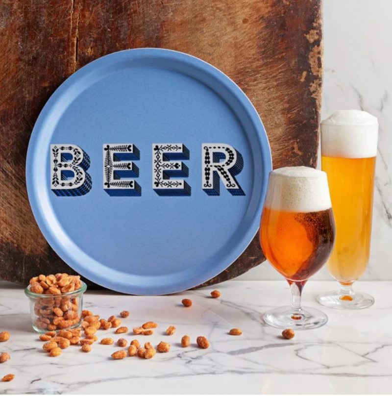 Beer Blue Tray