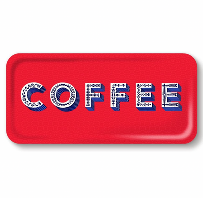 Coffee Red Tray