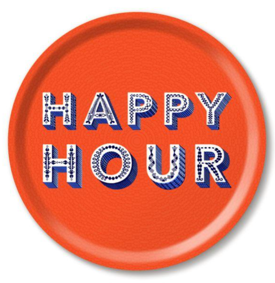 Happy Hour Orange Tray