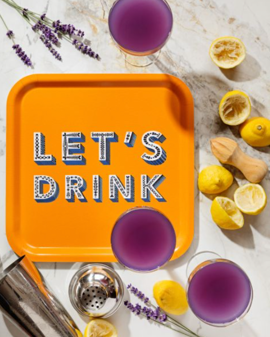 Lets Drink Tray