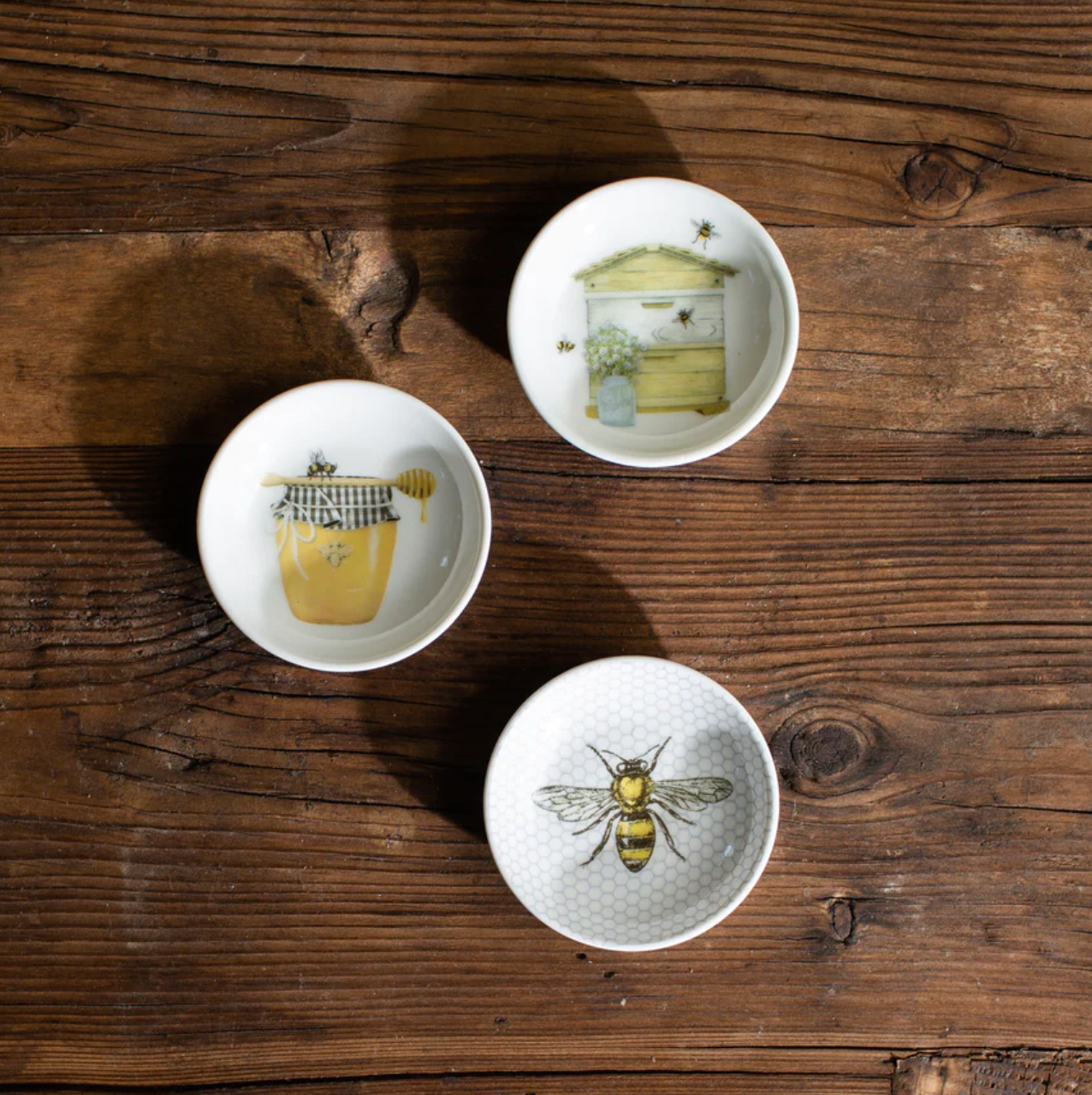 Dish with Bees and Honey