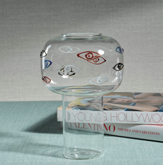 Evil Eye Solanto Glass Vase