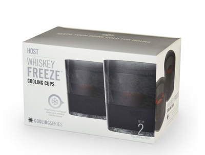 WHISKEY FREEZE COOLING CUP IN SMOKE BY HOST (TWO PACK)