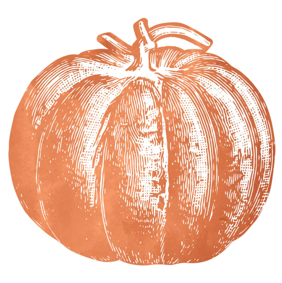 Die Cut Pumpkin Placemat