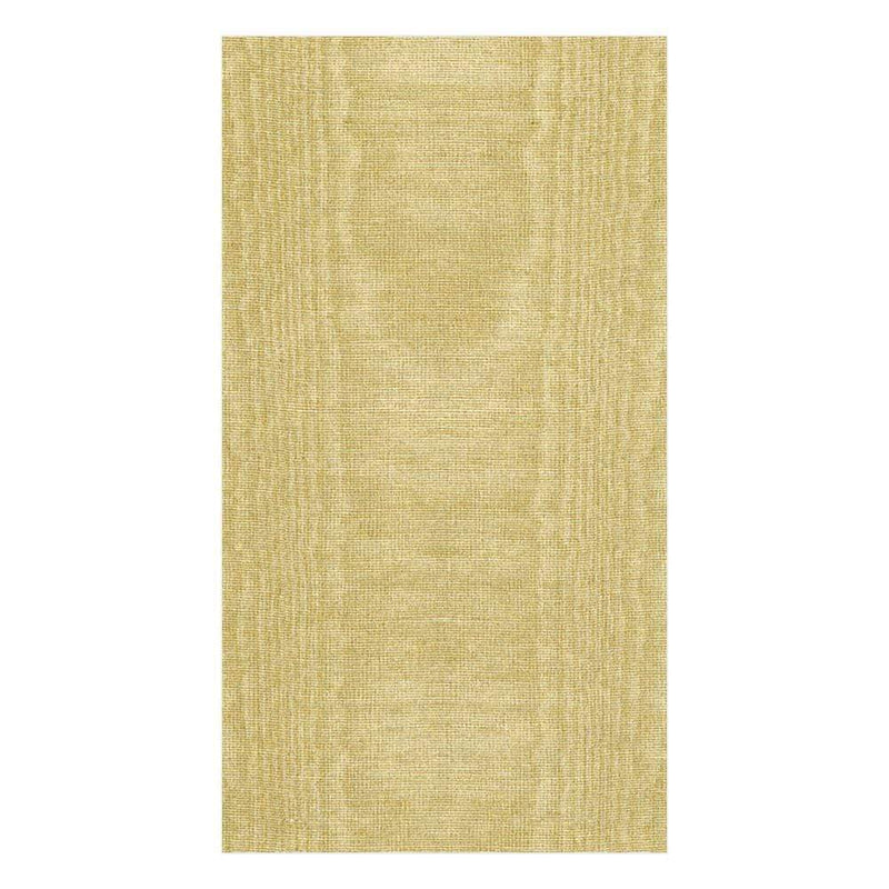 Guest Towel Airlaid Moire Gold Paper Linen