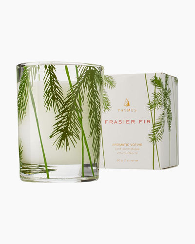 Frasier Fir Votive Candle, Pine Needle