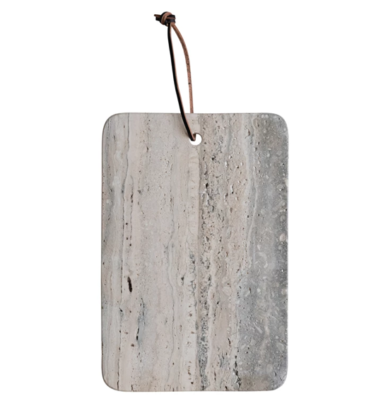 Travertine Cheese Cutting Board