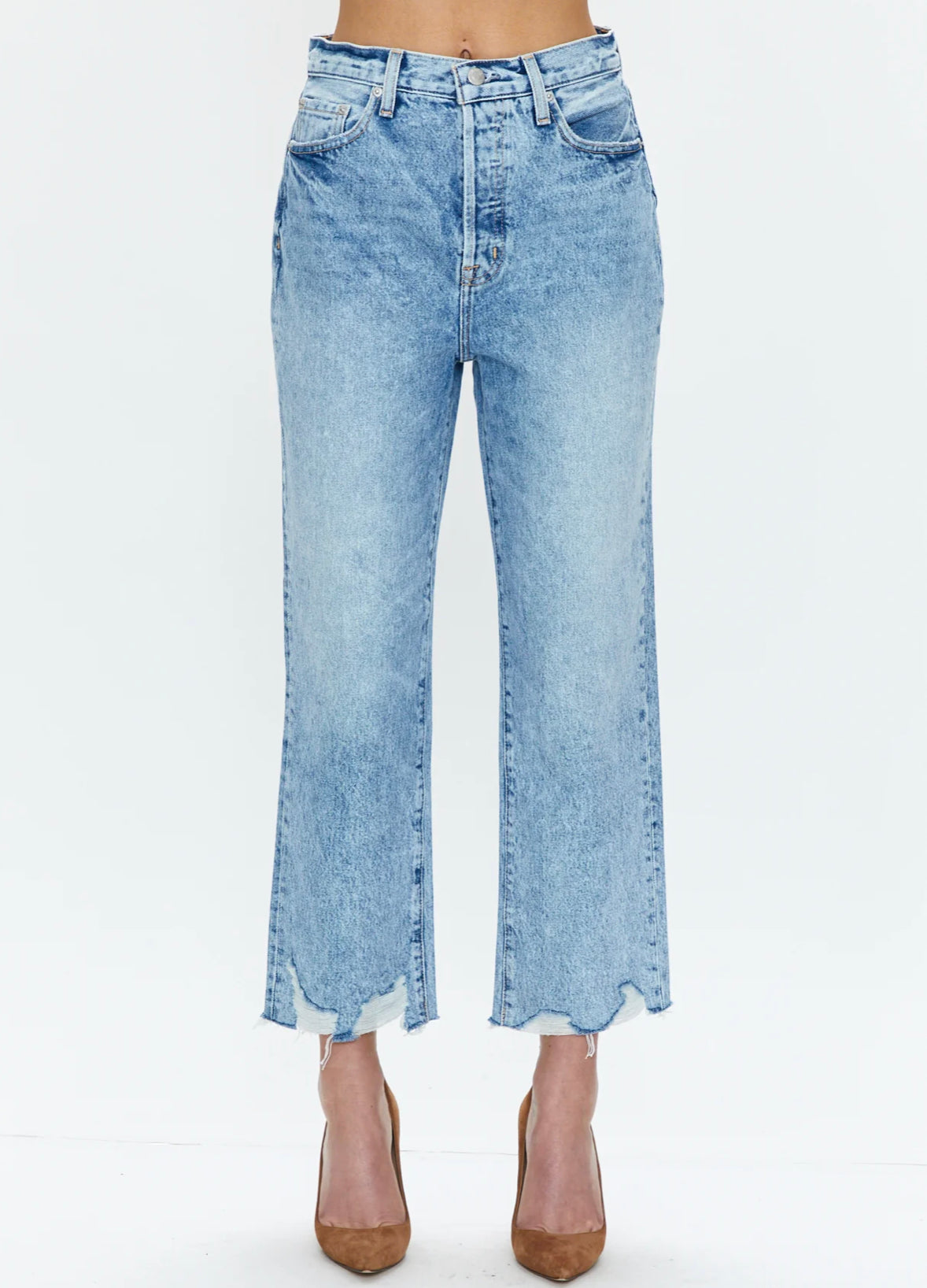 Cassie Super High Rise Straight Crop