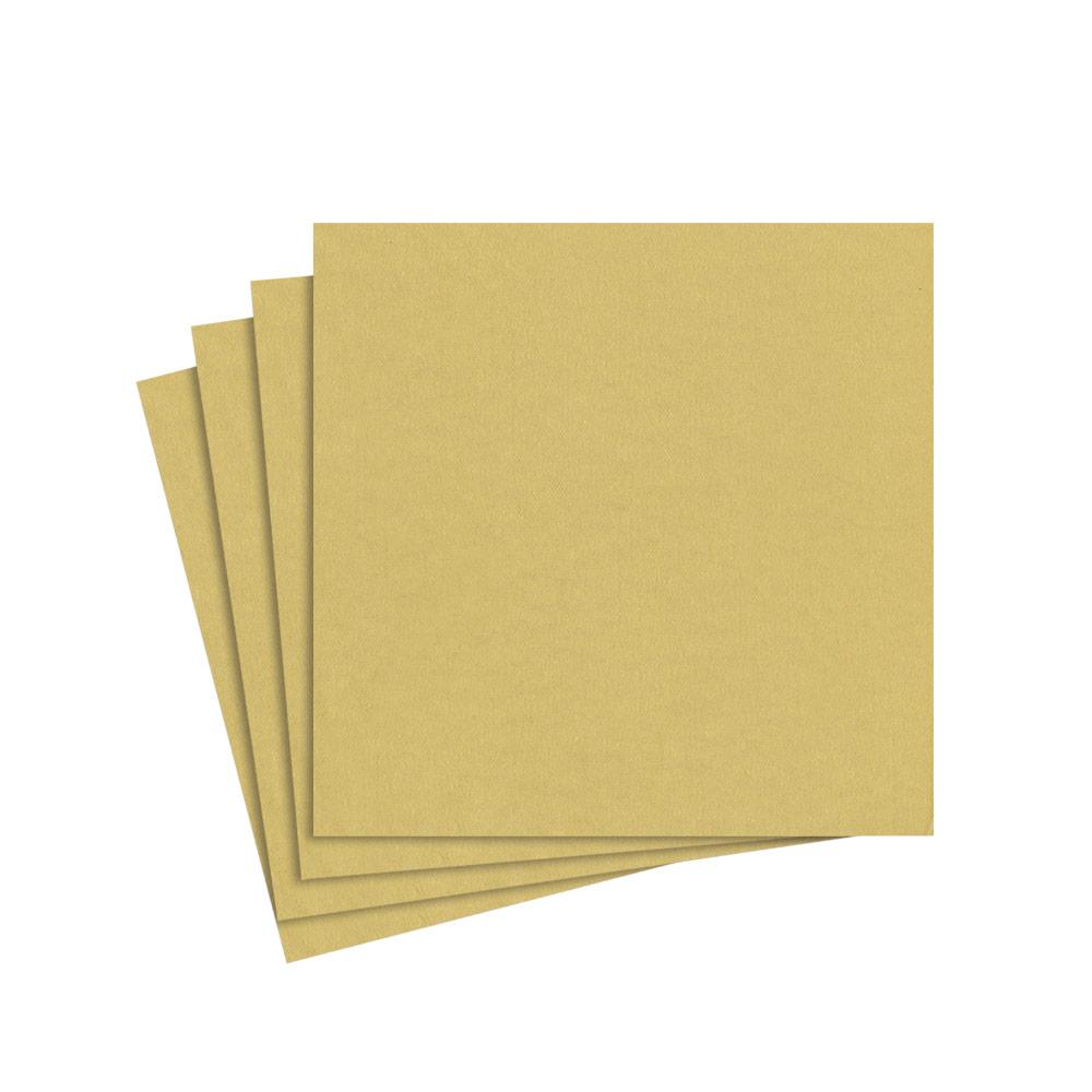 Napkin Solid Airlaid Linen Gold
