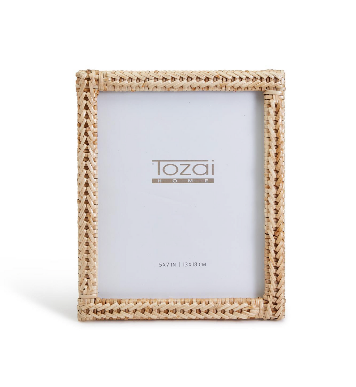 5 x 7 Woven Rattan Photo Frame
