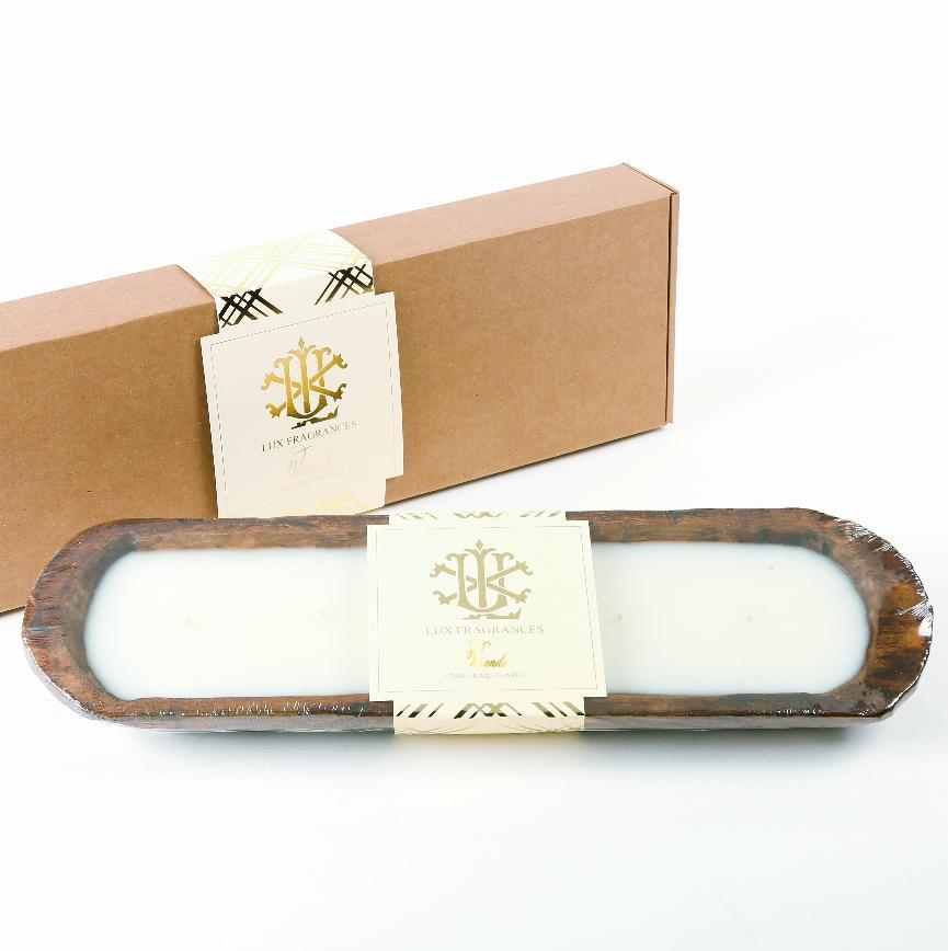 Veranda Dough Bowl Gift Boxed Candle