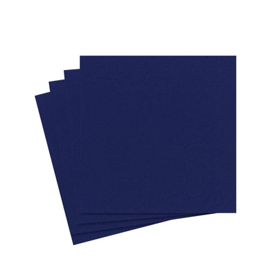 Napkin Solid Airlaid  Linen Navy Blue