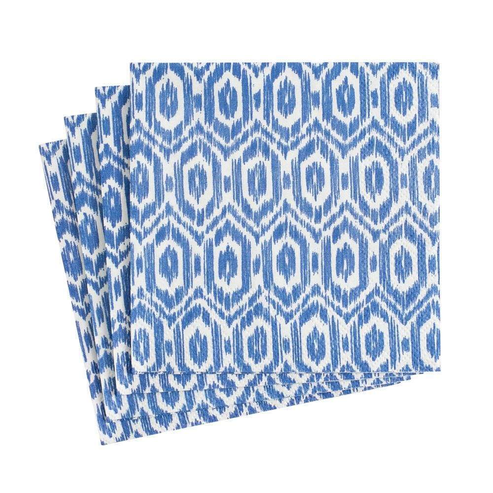 Napkin Cocktail Amala Ikat Blue