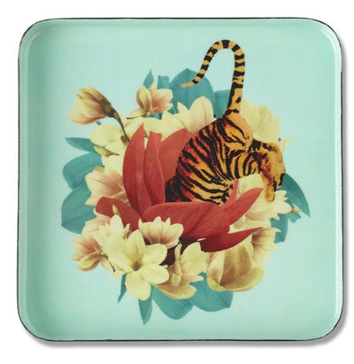 Tiger Flower trinket tray
