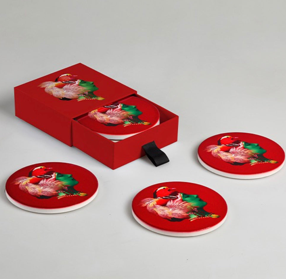 Canarbella ceramic coasters