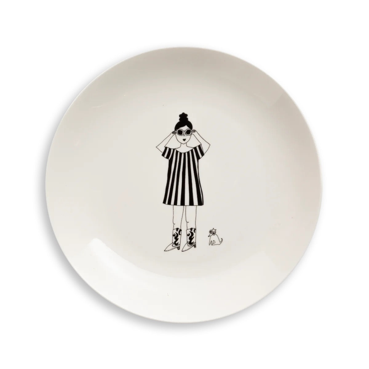 Breakfast Plate Cowboy Girl