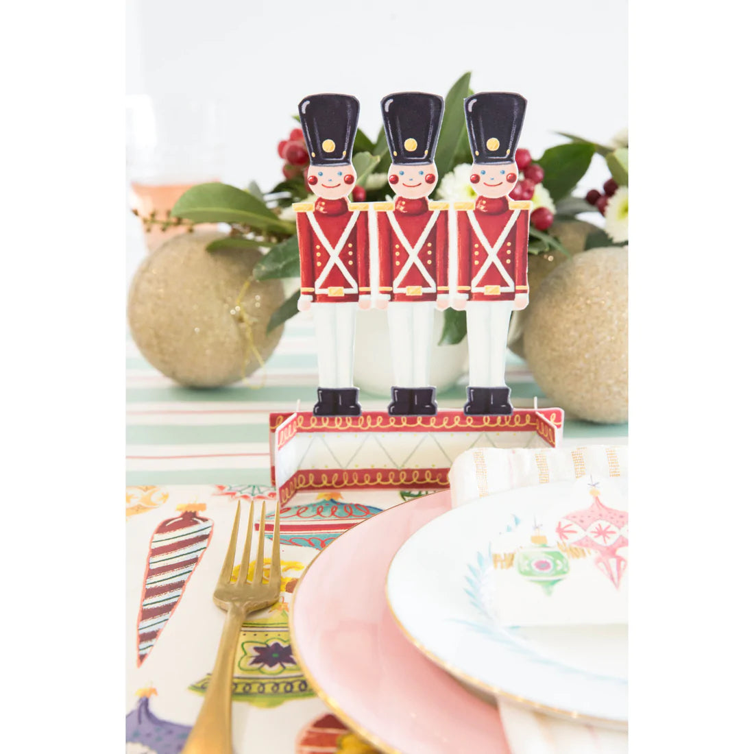 Toy Soldiers Table Ornament