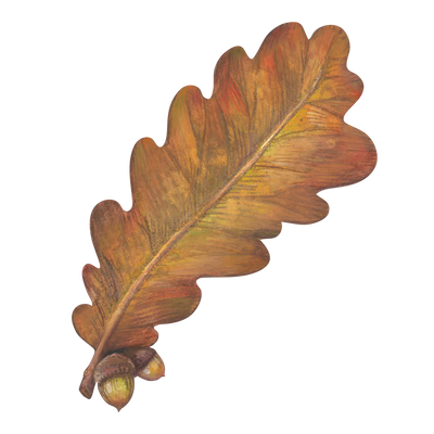 Autumn Leaf Table Accent - Set Of 12