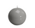 Pearl Grey Meloria Ball Candle D.120