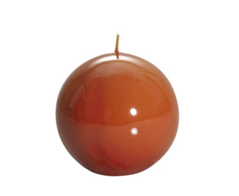 Ocher Meloria Ball Candle D.120