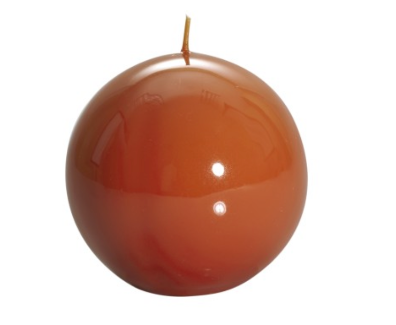 Ocher Meloria Ball Candle D.150