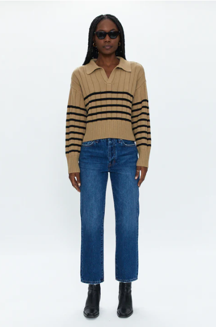 Charlie High Rise Classic Straight Ankle