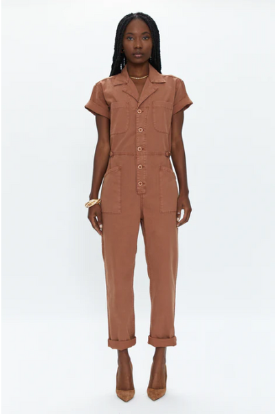 Grover Short Sleeve Field Suit Cinnamon