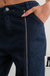 Zipper Detail Denim Pants