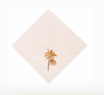 Napkin Beige New Palmtree