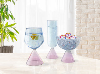 Venice Flute Amethyst/Blue