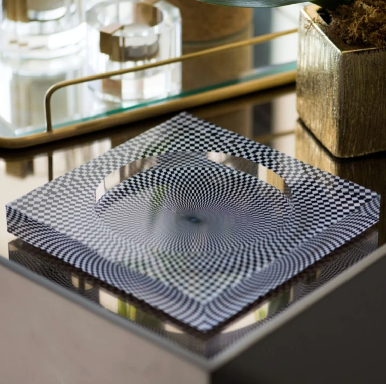 Candy Bowl - Black & White Pattern