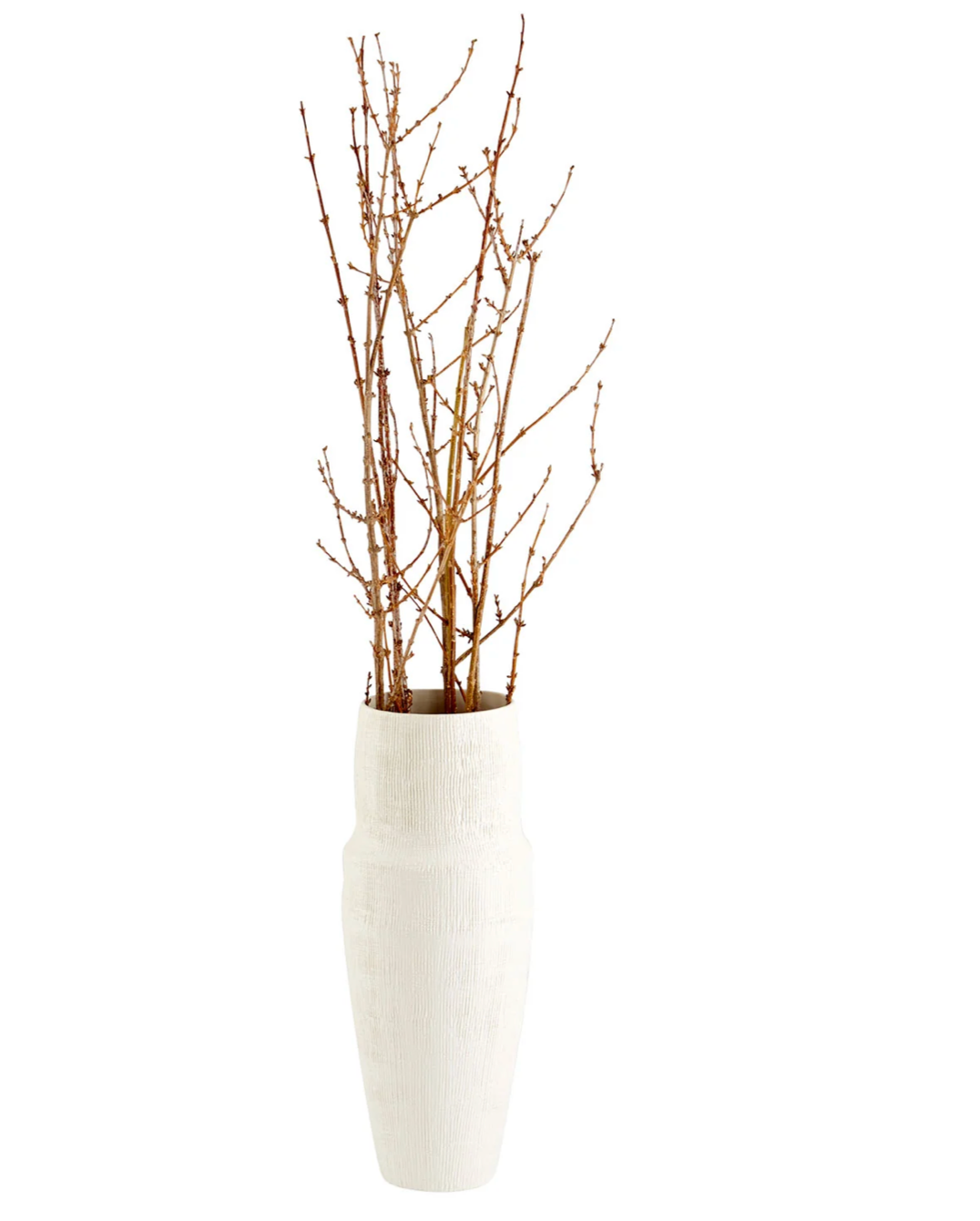 Leela Vase White Small