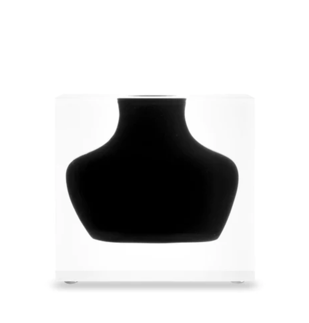 Doyers Bud Vase (Color: Soho Black)