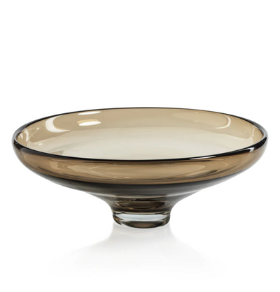 Cambria Glass Bowl Taupe